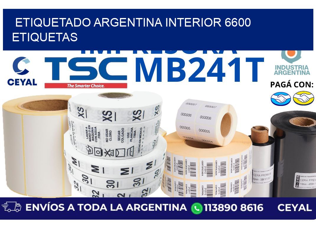 etiquetado argentina interior 6600 etiquetas