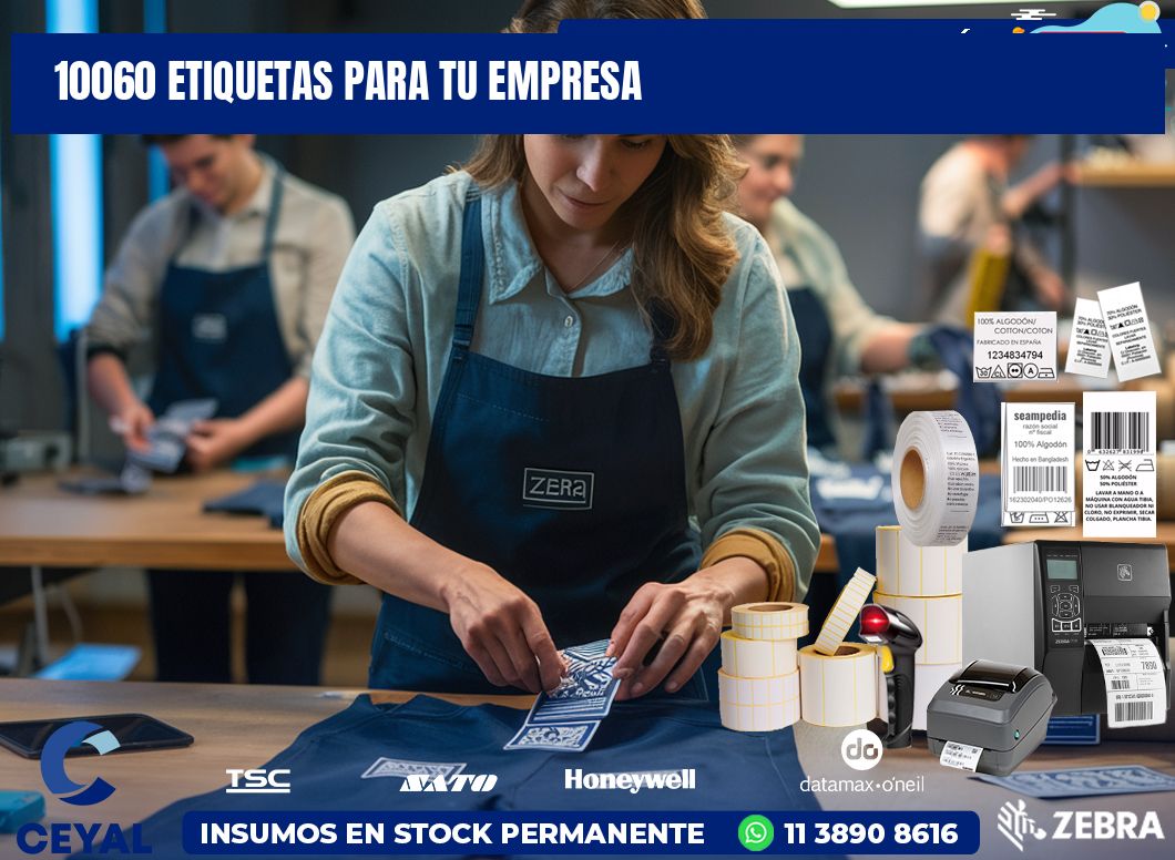 10060 etiquetas para tu empresa