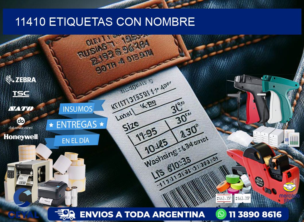 11410 etiquetas con nombre