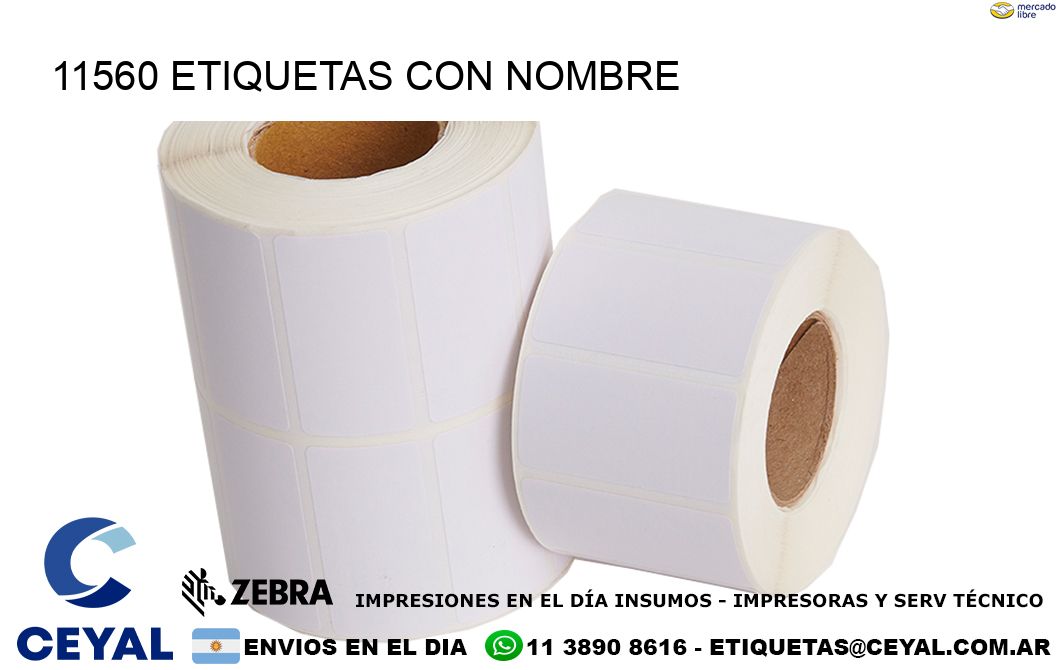 11560 etiquetas con nombre