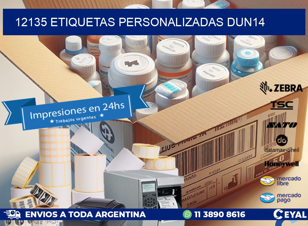 12135 Etiquetas personalizadas dun14