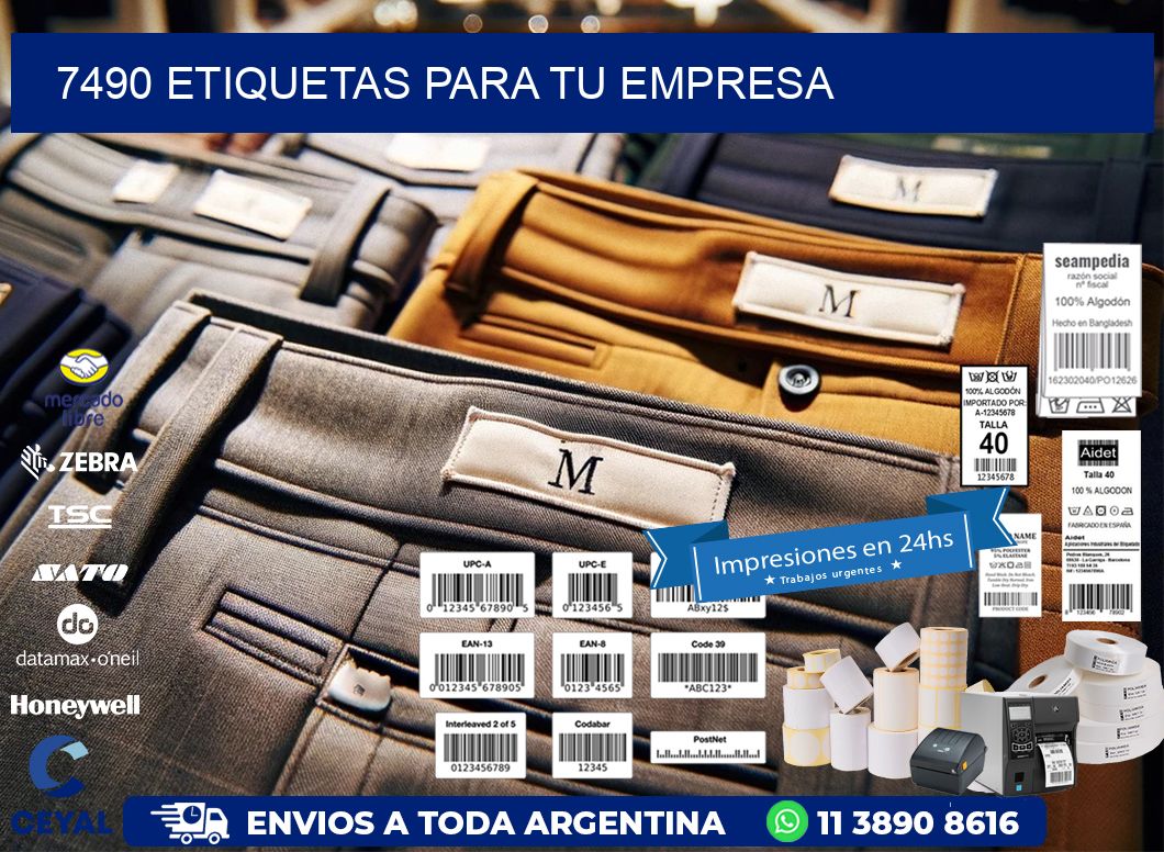 7490 etiquetas para tu empresa
