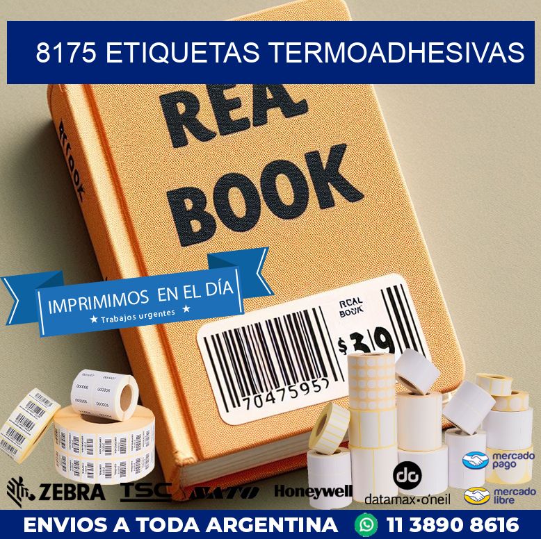 8175 etiquetas termoadhesivas