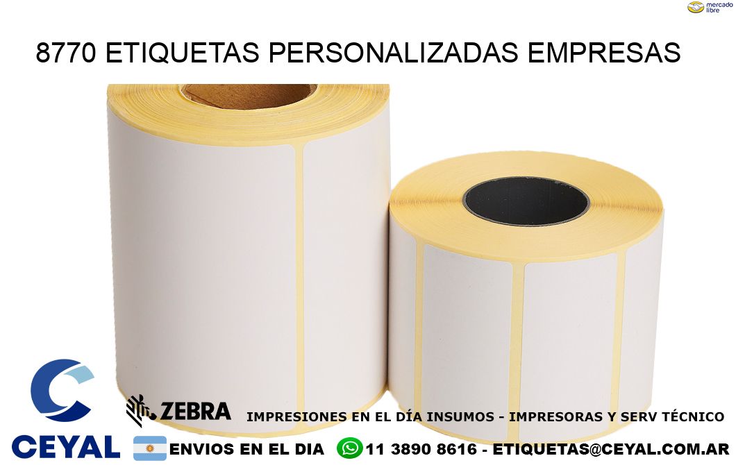 8770 Etiquetas personalizadas empresas