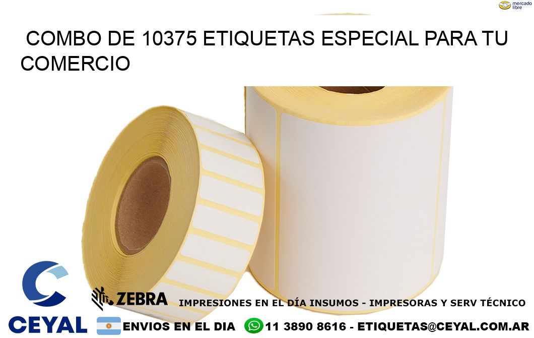 Combo de 10375 etiquetas especial para tu comercio