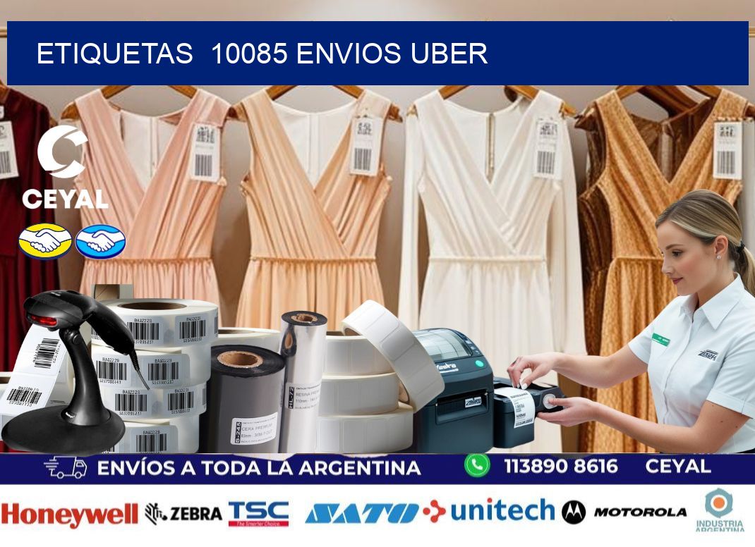 etiquetas  10085 ENVIOS UBER