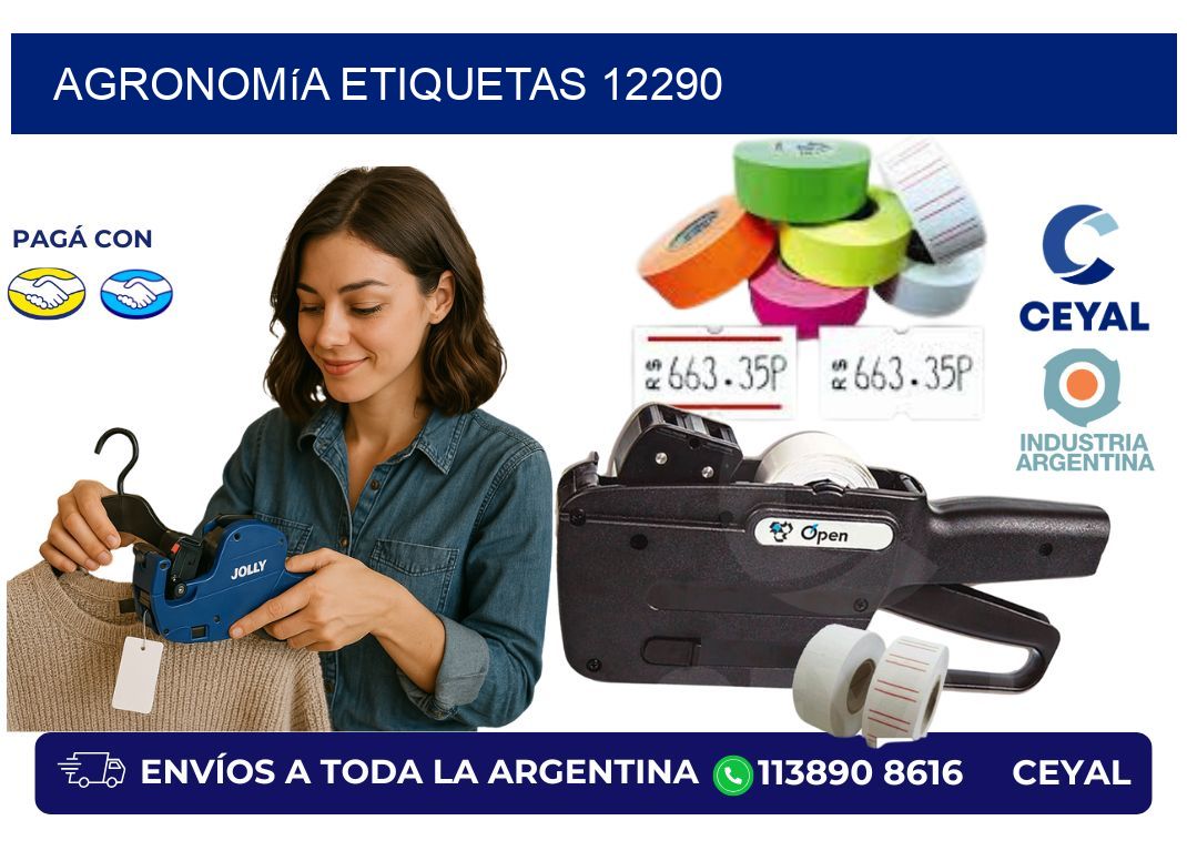Agronomía etiquetas 12290