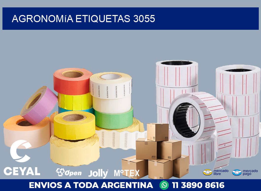 Agronomía etiquetas 3055