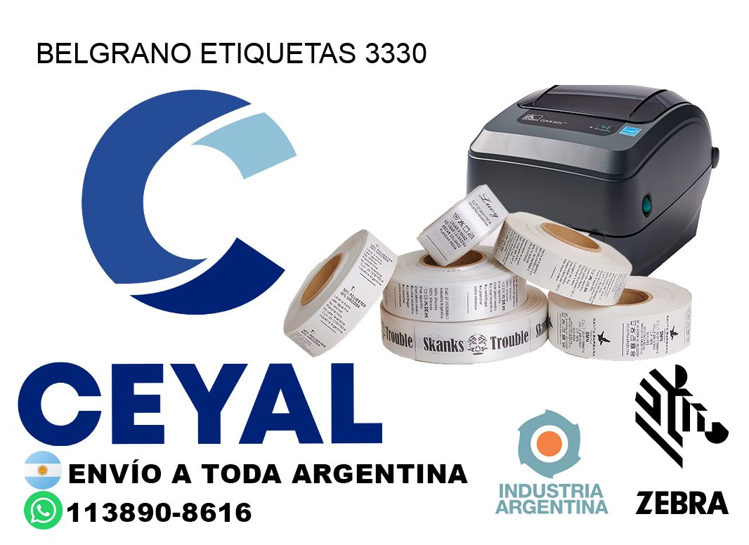 Belgrano etiquetas 3330