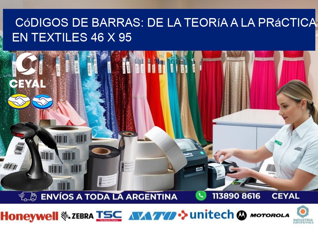 Códigos de Barras: De la Teoría a la Práctica en Textiles 46 x 95