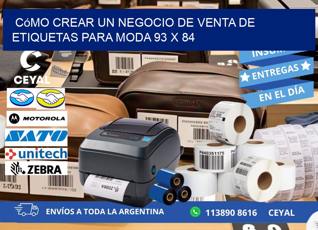Cómo Crear un Negocio de Venta de Etiquetas para Moda 93 x 84