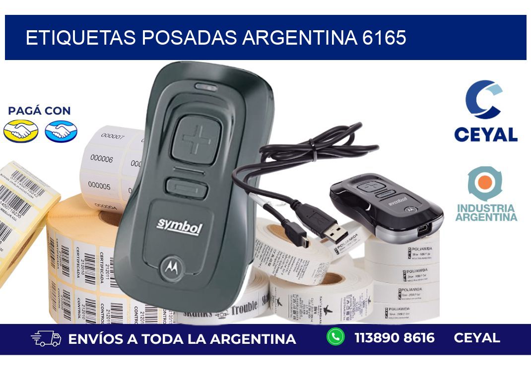 Etiquetas Posadas Argentina 6165