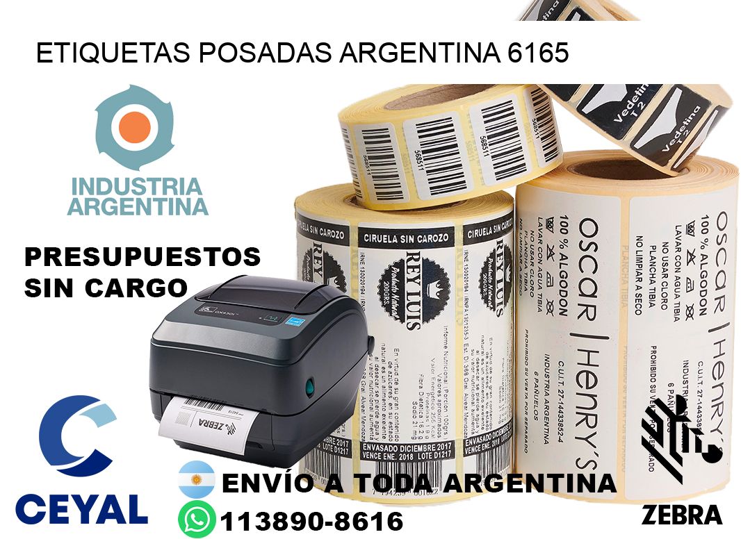 Etiquetas Posadas Argentina 6165