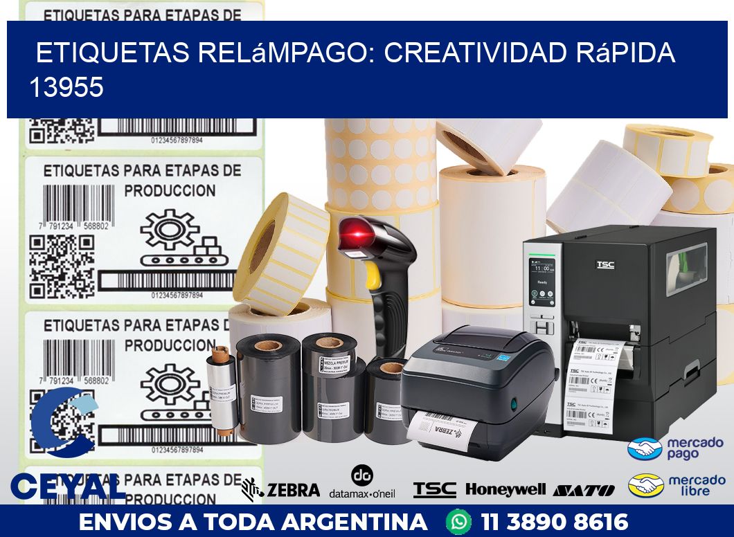 Etiquetas Relámpago: Creatividad Rápida 13955