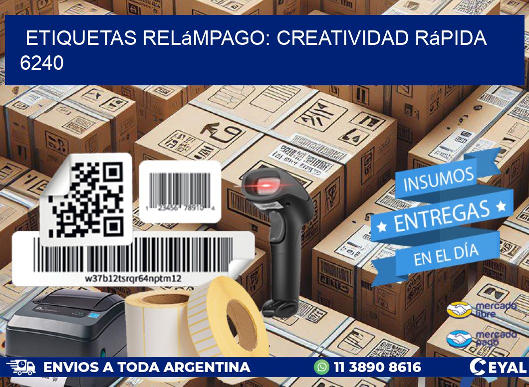 Etiquetas Relámpago: Creatividad Rápida 6240