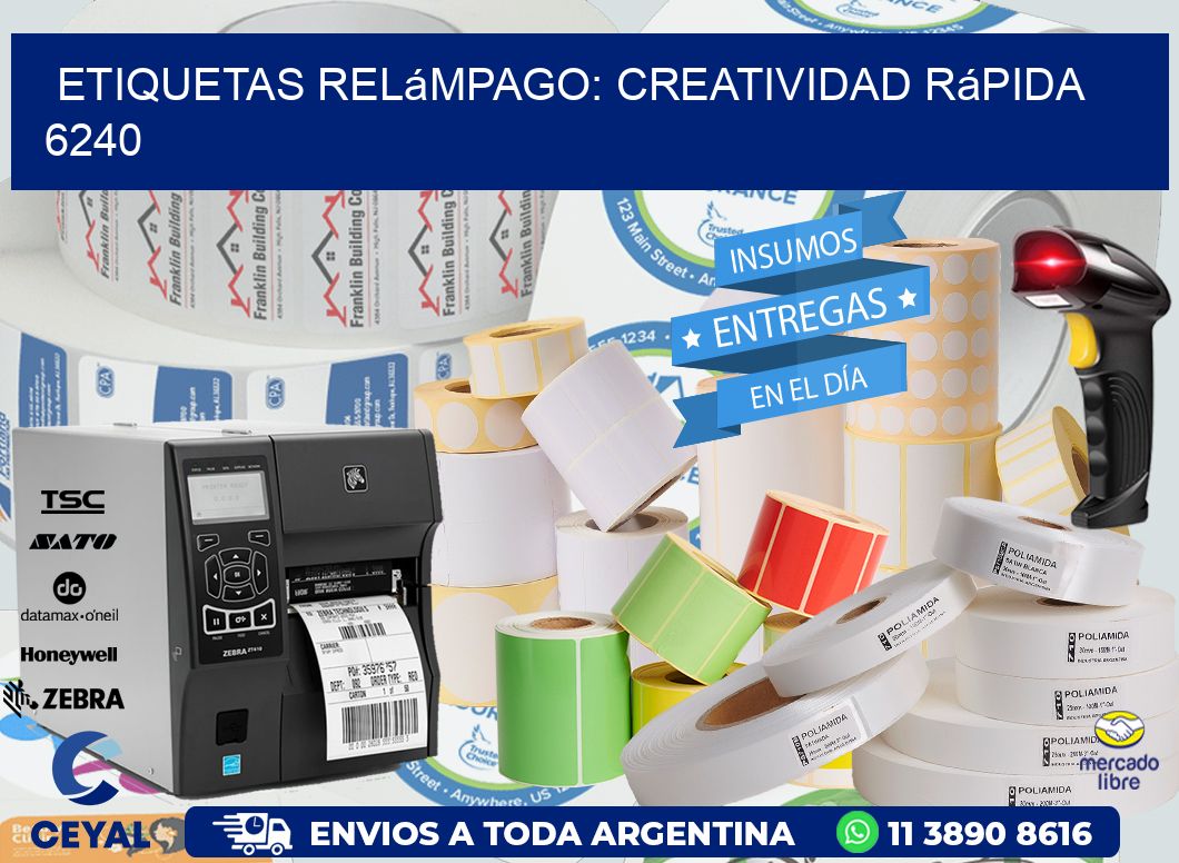 Etiquetas Relámpago: Creatividad Rápida 6240