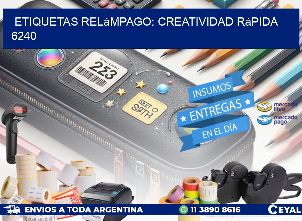 Etiquetas Relámpago: Creatividad Rápida 6240