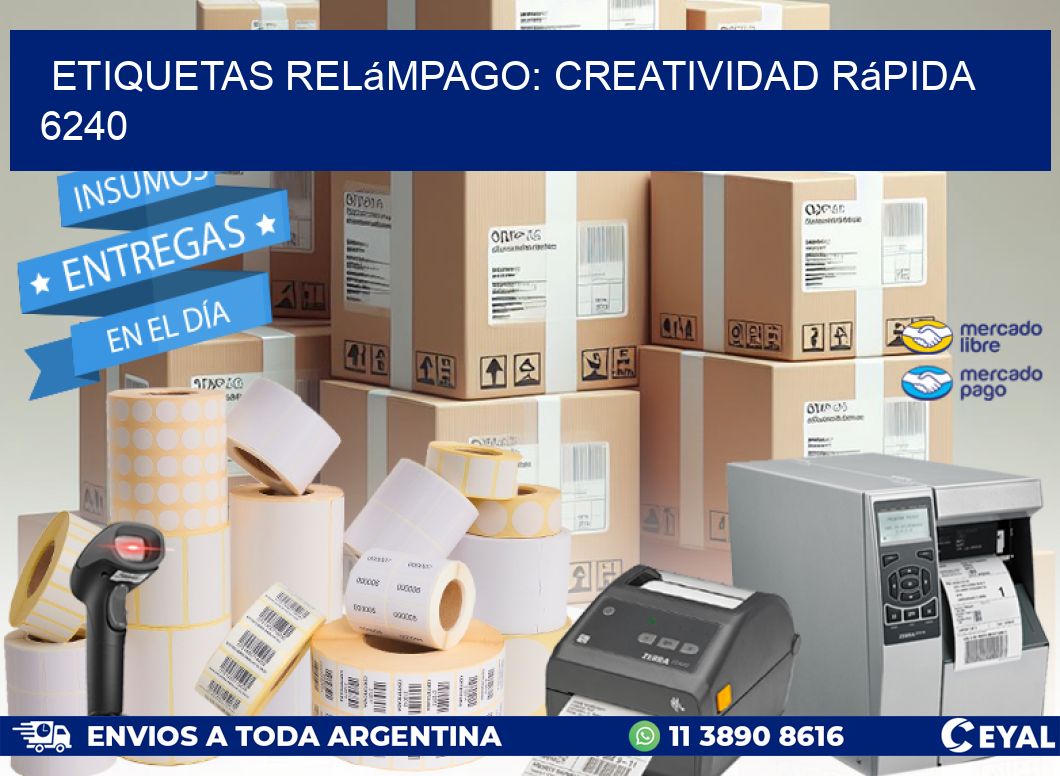 Etiquetas Relámpago: Creatividad Rápida 6240