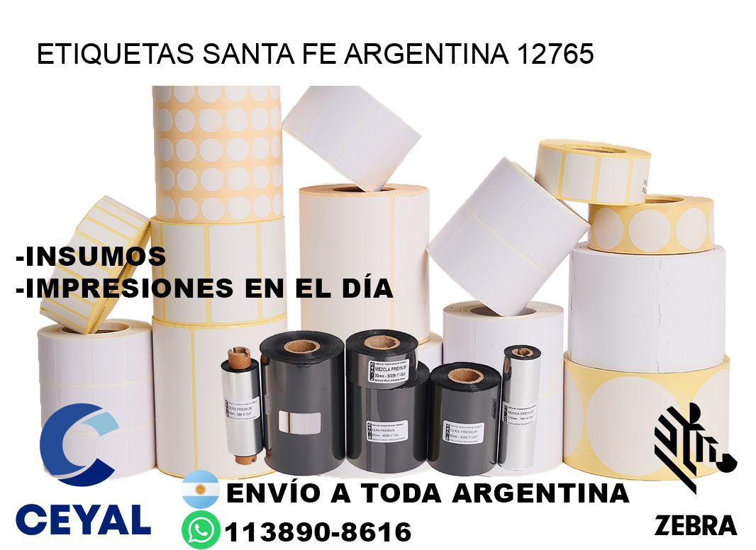 Etiquetas Santa Fe Argentina 12765