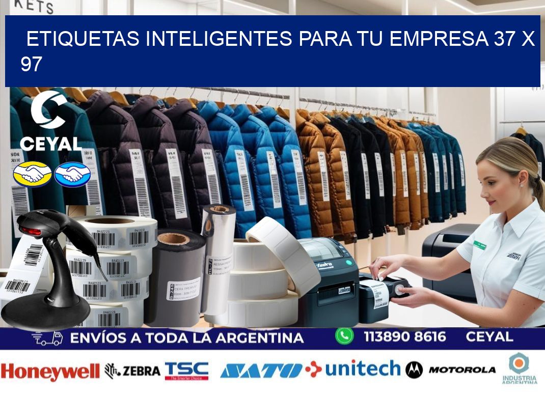 Etiquetas inteligentes para tu empresa 37 x 97