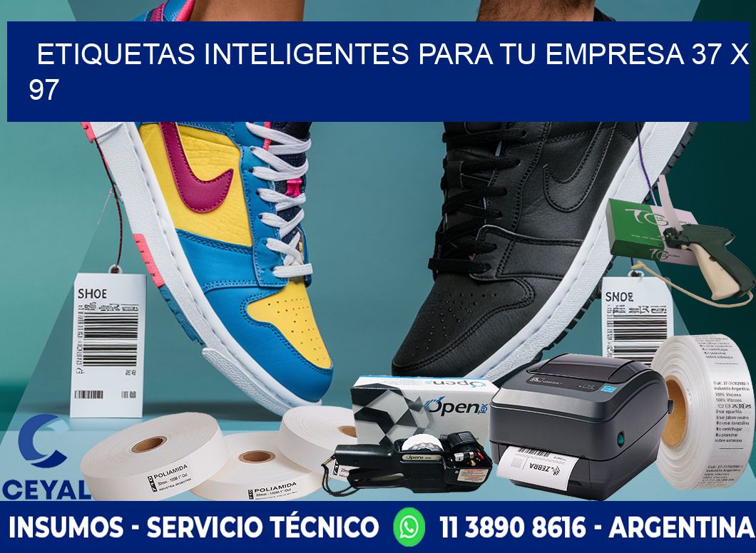 Etiquetas inteligentes para tu empresa 37 x 97
