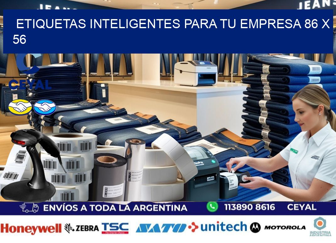 Etiquetas inteligentes para tu empresa 86 x 56
