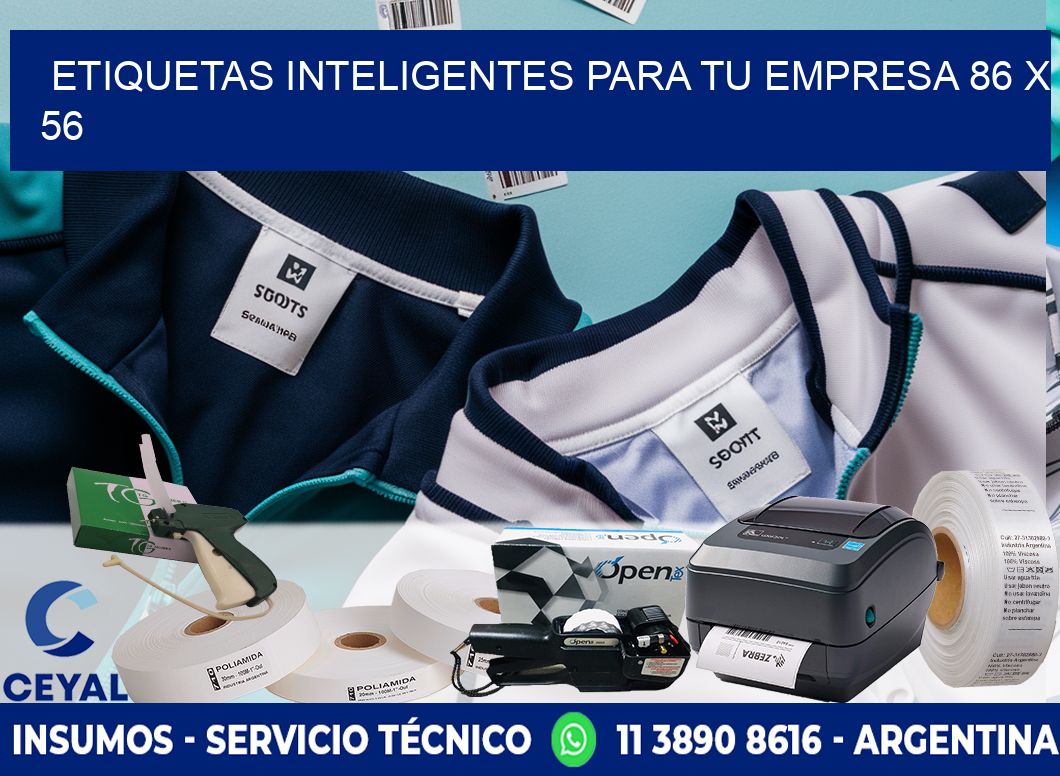 Etiquetas inteligentes para tu empresa 86 x 56