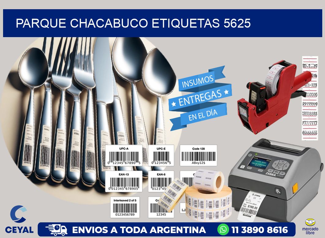 Parque Chacabuco etiquetas 5625