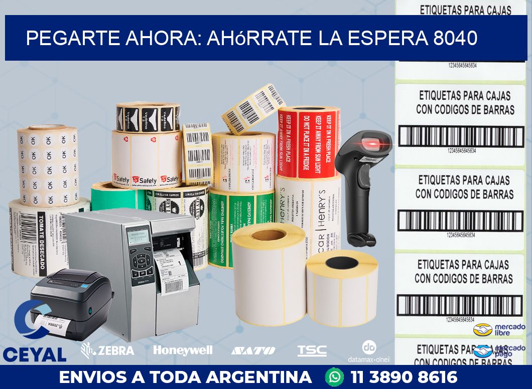 PegArte Ahora: Ahórrate la Espera 8040
