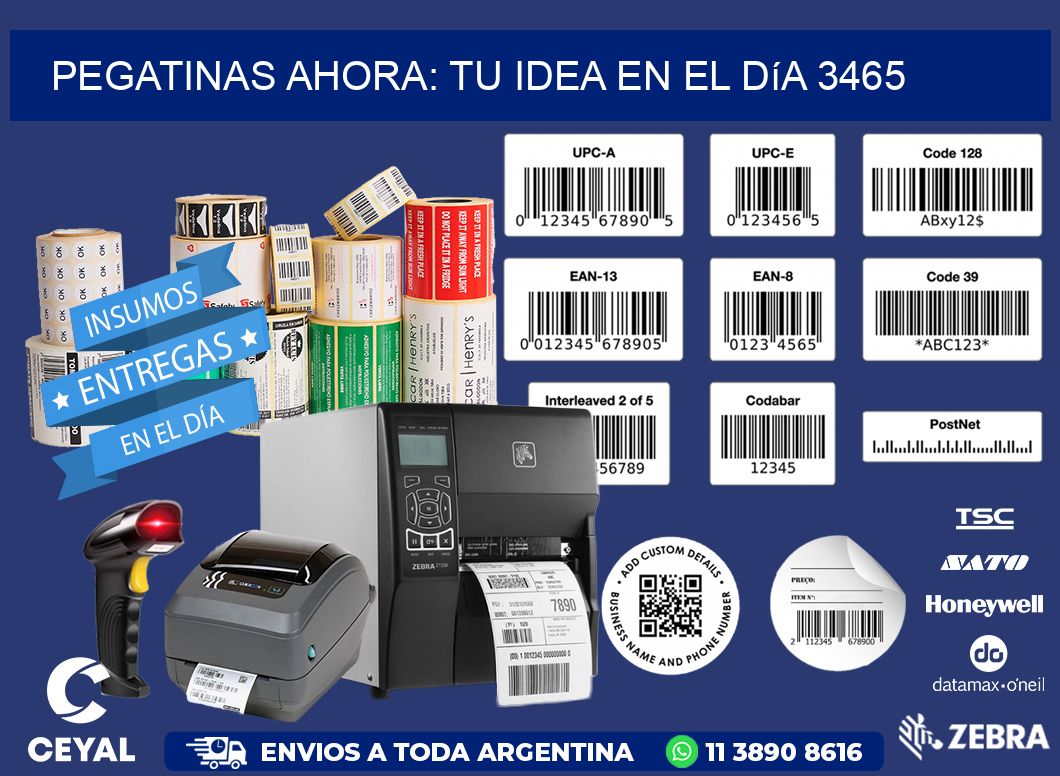 Pegatinas Ahora: Tu Idea en el Día 3465