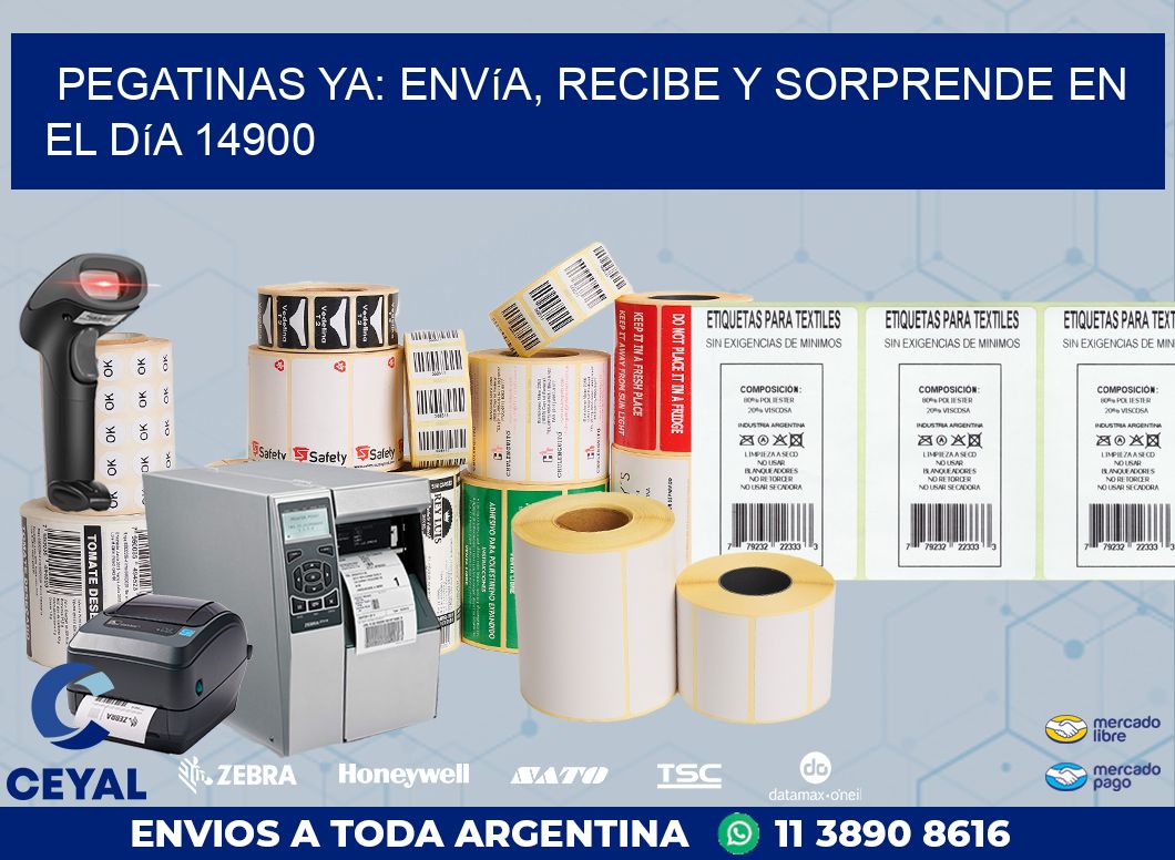 Pegatinas Ya: Envía, Recibe y Sorprende en el Día 14900