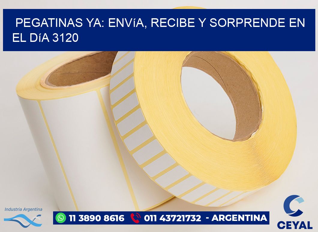 Pegatinas Ya: Envía, Recibe y Sorprende en el Día 3120