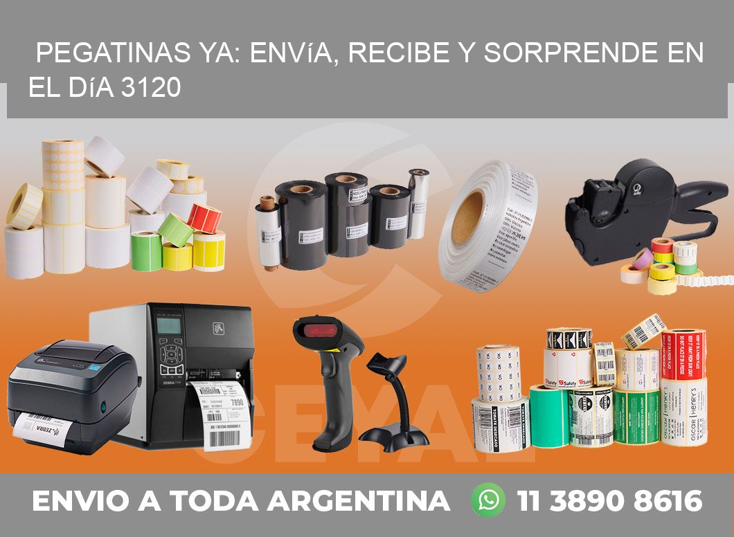 Pegatinas Ya: Envía, Recibe y Sorprende en el Día 3120