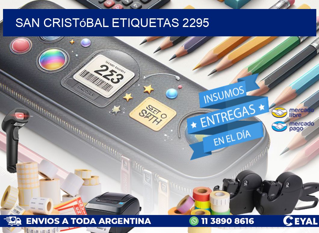 San Cristóbal etiquetas 2295