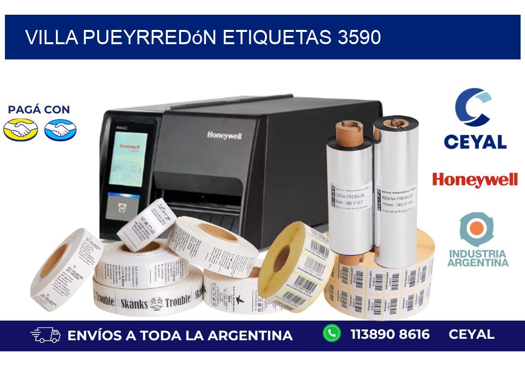 Villa Pueyrredón etiquetas 3590