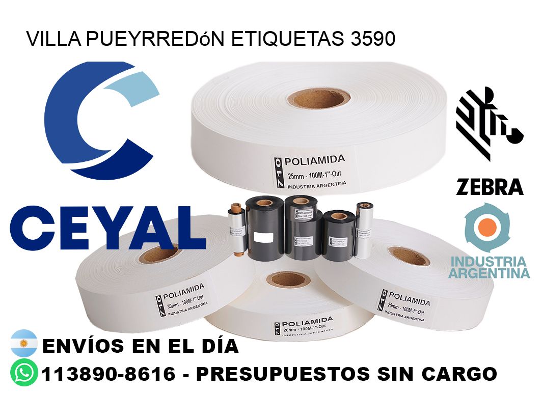 Villa Pueyrredón etiquetas 3590