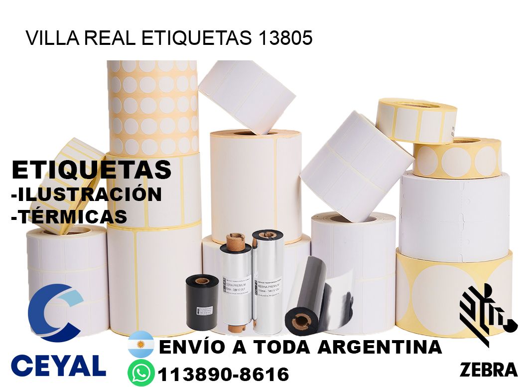 Villa Real etiquetas 13805