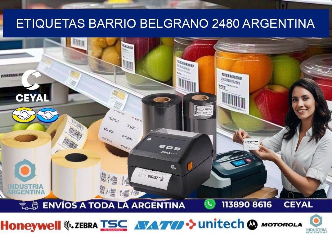 etiquetas barrio belgrano 2480 argentina