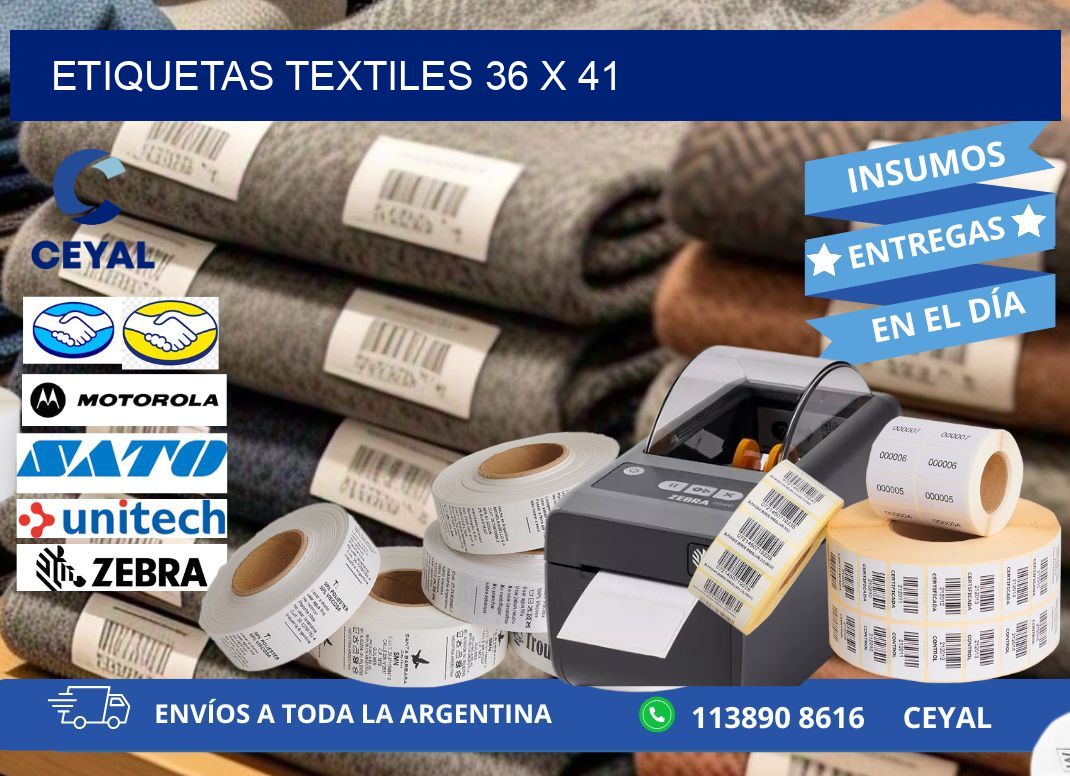 etiquetas textiles 36 x 41