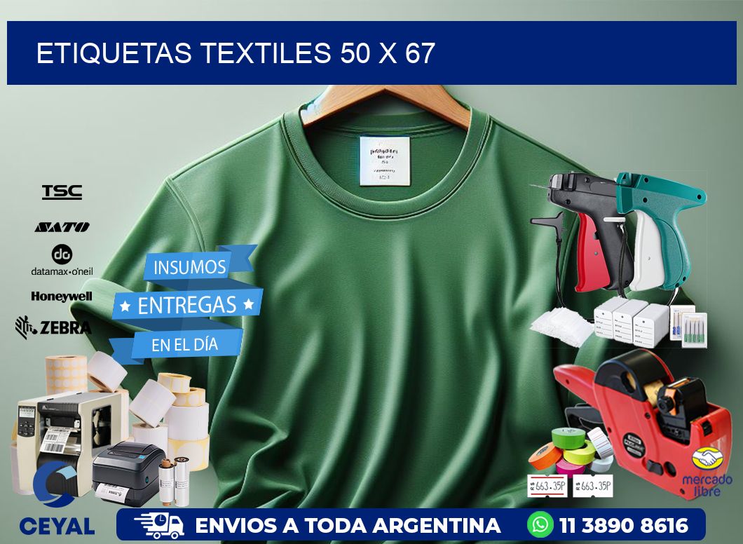 etiquetas textiles 50 x 67