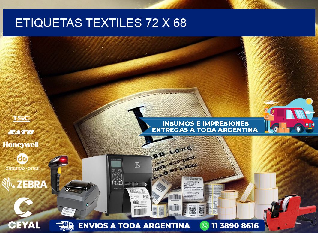 etiquetas textiles 72 x 68