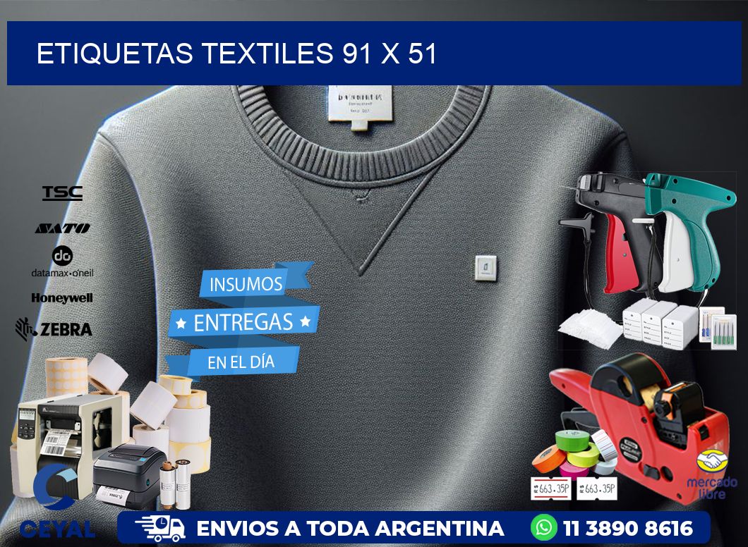 etiquetas textiles 91 x 51