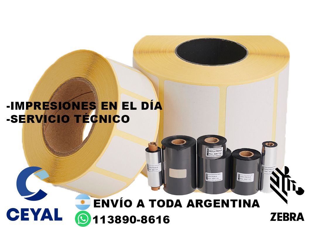 1 caja de etiquetas 58 x 42