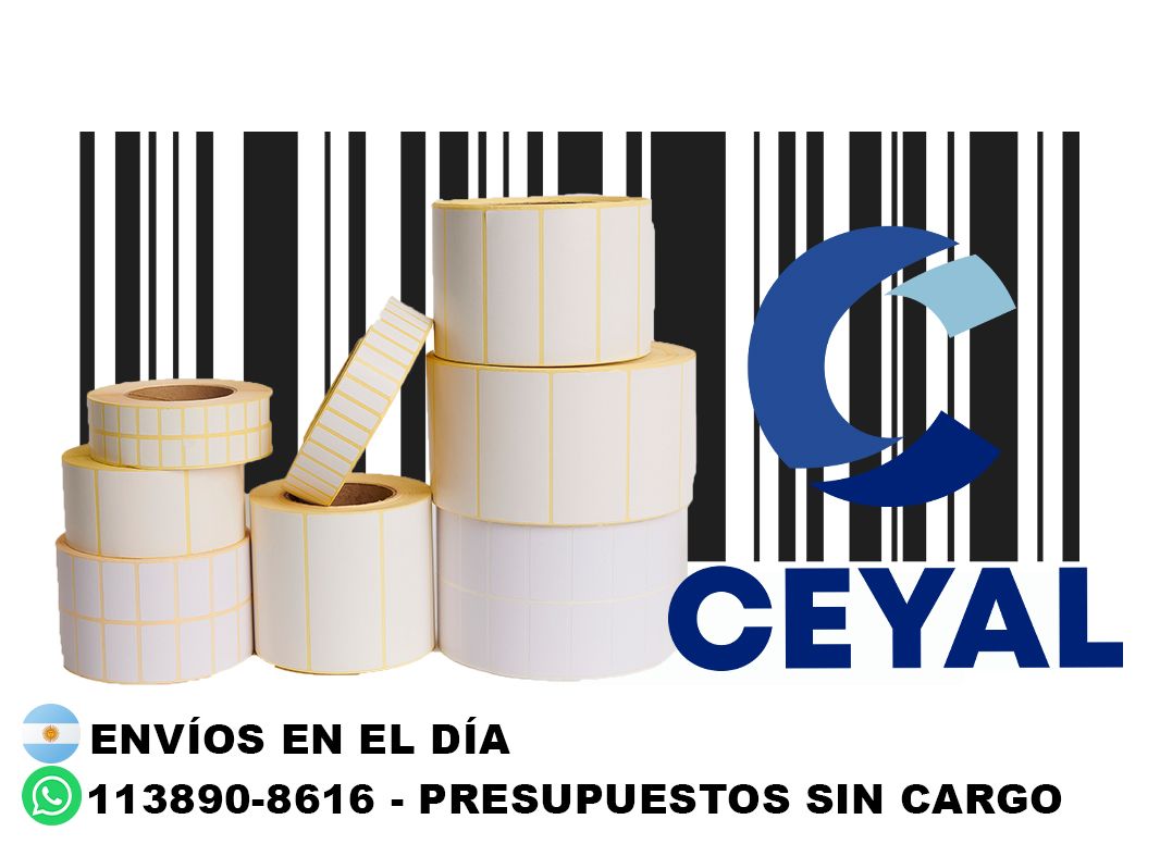 1 caja de etiquetas 65 x 55