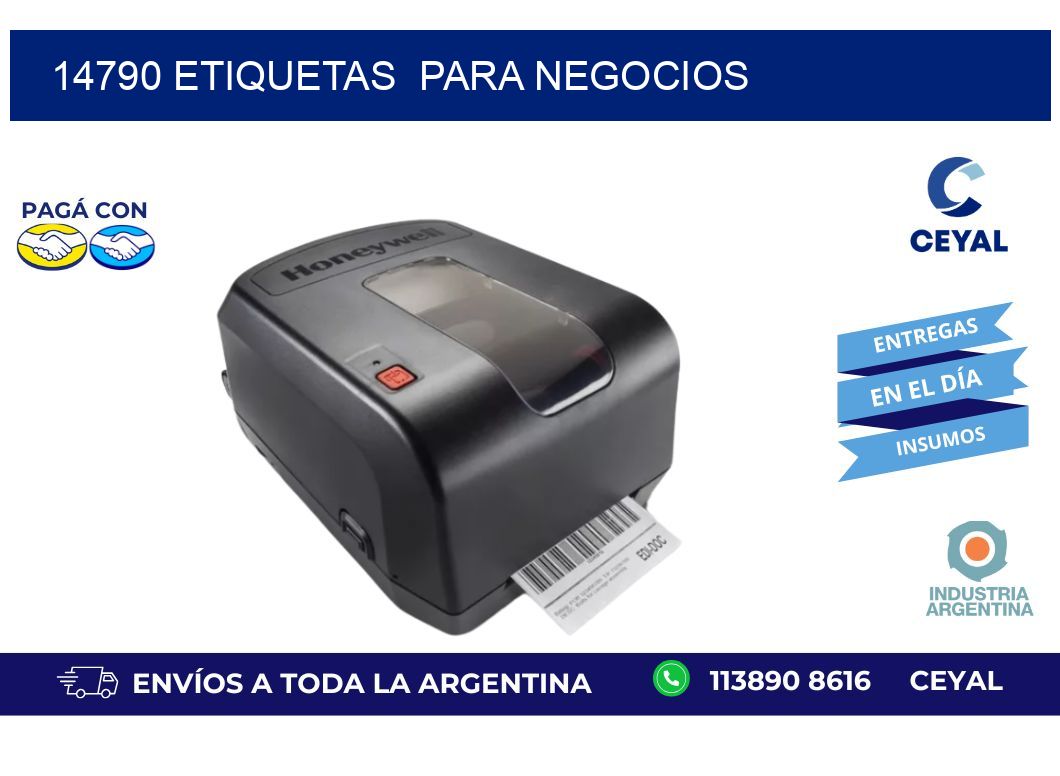 14790 etiquetas  para negocios