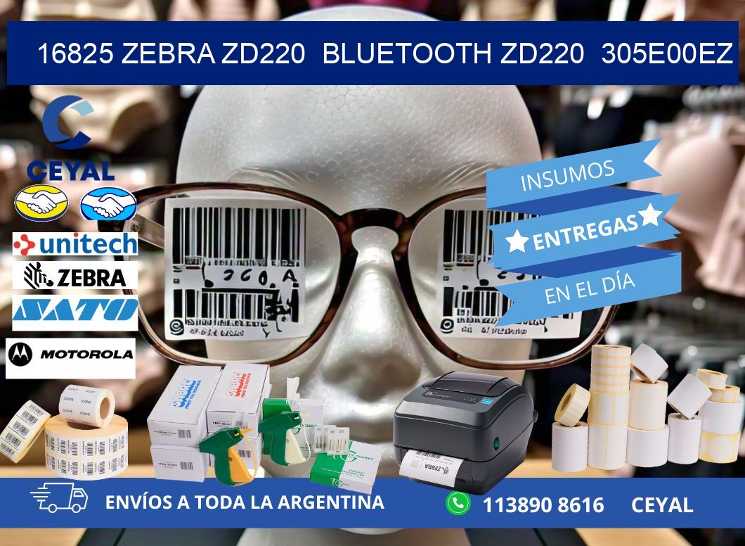 16825 Zebra ZD220  Bluetooth ZD220  305E00EZ