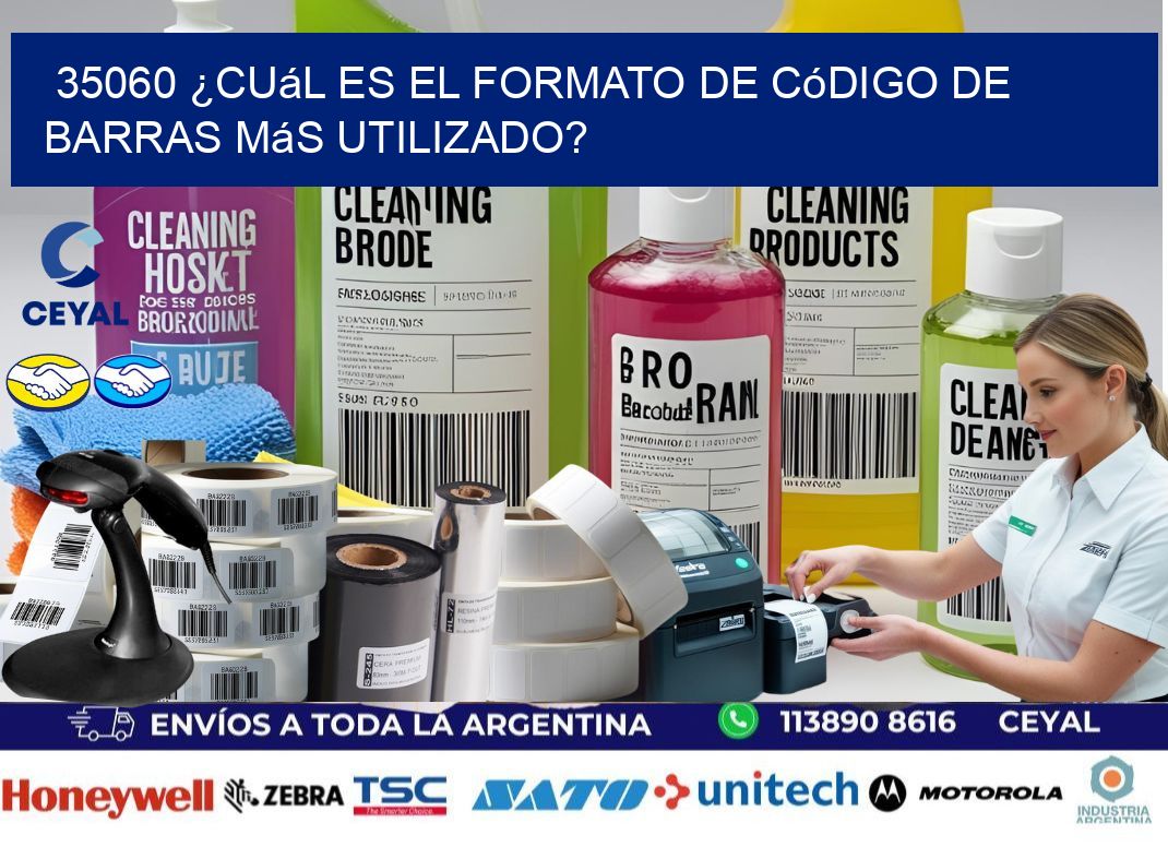 35060 ¿Cuál es el formato de código de barras más utilizado?