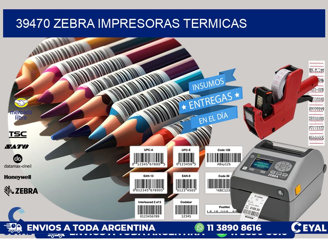 39470 Zebra impresoras termicas
