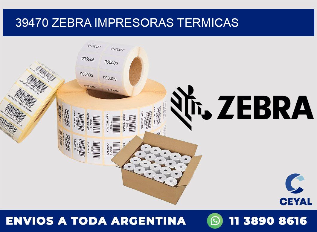 39470 Zebra impresoras termicas