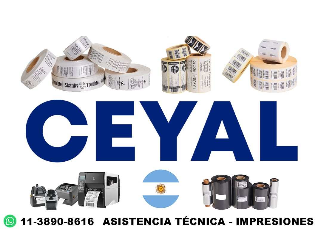 4405 Etiquetas adhesivas ean13 textil